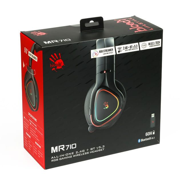 Гарнітури Bloody MR710 Bloody (Black)