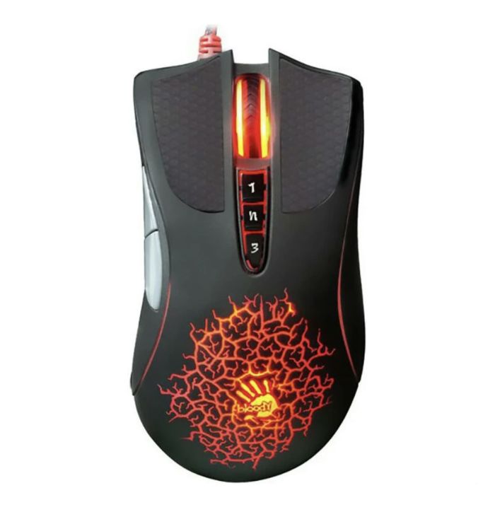 Мишка A4-Tech Bloody A90A Black