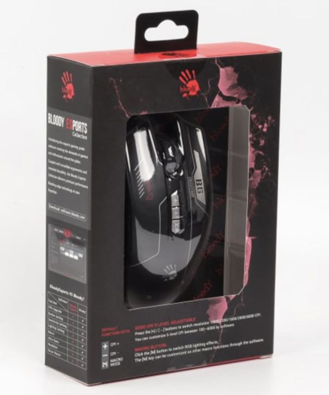 Мишка A4-Tech Bloody ES7 Esports Black