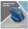 Мишка бездротова 2E MF280 Silent USB Blue (2E-MF280WBL)