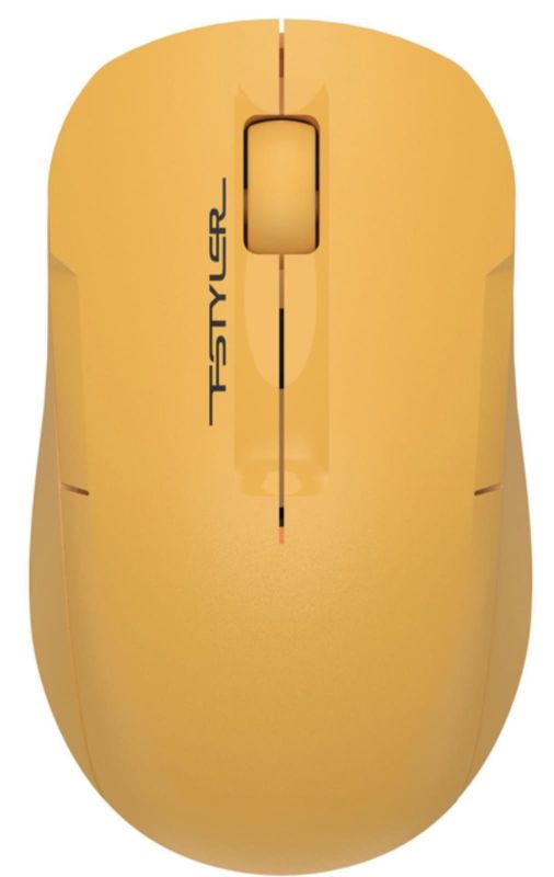 Мишка бездротова A4-Tech Fstyler FG15CS Air2 Yellow