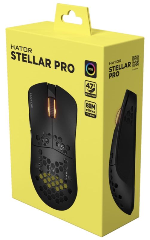 Мишка Hator Stellar Pro Black (HTM-540)