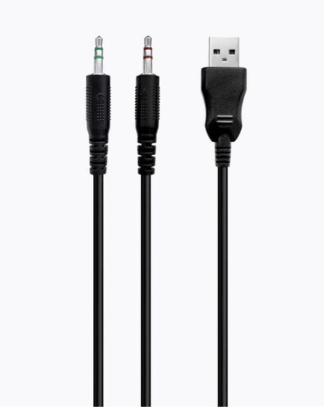 Ігрові навушники з мікрофоном Havit HV-H 2031 d Black/Blue usb =3.5 mm