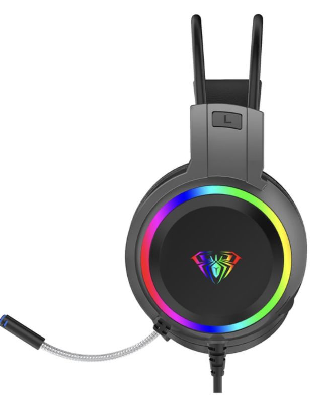 Навушники Aula S608 Wired Gaming Headset Black (6948391235509)