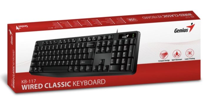Клавіатура Genius KB-117 (31310016407)