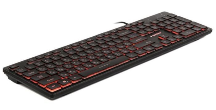 Клавіатура Gembird KB-UML3-01-UA USB Black з підсвіткою