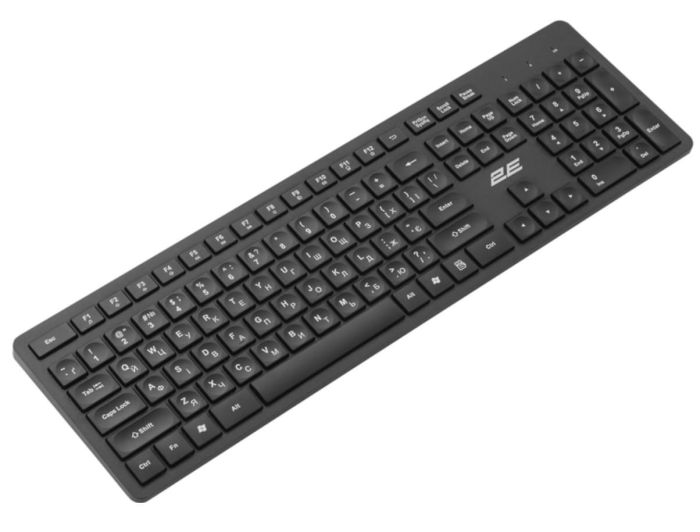 Клавіатура 2E KS260 WL Black (2E-KS260WB)