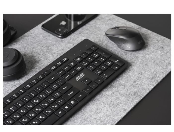 Клавіатура 2E KS260 WL Black (2E-KS260WB)