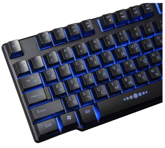 Клавіатура Frime Firefly II Black USB Black