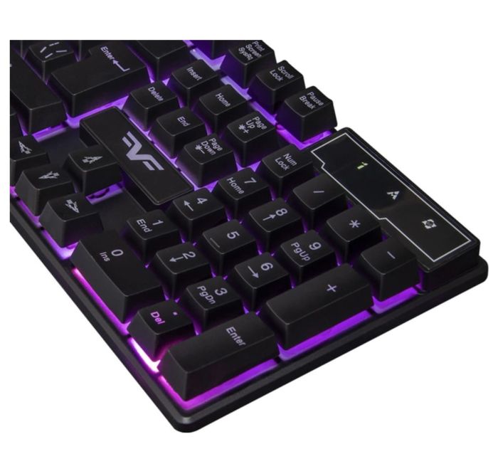 Клавіатура Frime Firefly II Black USB Black